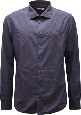 Zdjęcie produktu dla 6210AQ camicia uomo SUN 68 koszula męska niebieska granatowa
