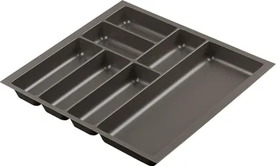 Produktbild von Nolago Besteckkasten für Merivobox 508x473mm Basaltgrau