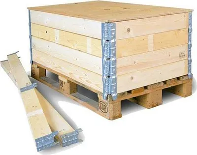 Image de Rehausse bois p.europalette dimensions 1200x800x400mm hauteur utile 400 mm bois