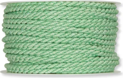 Produktbild von Schleifenband (1m = 0,40EUR) Kordel, Dekoband, grün, 4mm, 20m Rolle