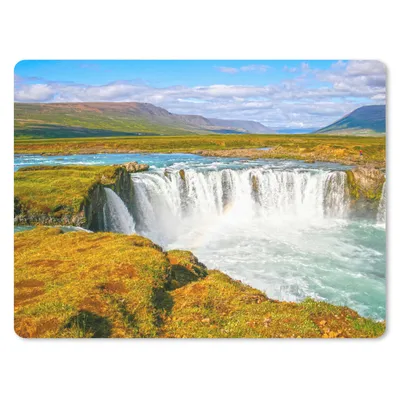 Produktbild von MuchoWow® Mauspad Mousepad Wasserfall - Wasser - Natur 40x30 cm - Mousepads - Maus Mat - Pad - Mausunterlage - Anti Rutsch