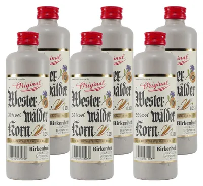 Produktbild von Birkenhof Westerwälder Korn (6 x 0,35L)