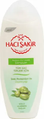 Produktbild von Haci Sakir Shampoo 2 in 1 mit Olivenextrakt für jedes Haar 500ml