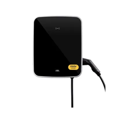 Produktbild von ABL eMH3 22kW Wallbox 3W2251P – Slave inkl. 6m Typ-2 Kabel, MID, RFID, reev Dashboard Pro, OCPP
