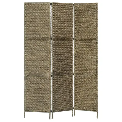 Produktbild von 3-teiliger Paravent Braun 116×160 cm Wasserhyazinthe