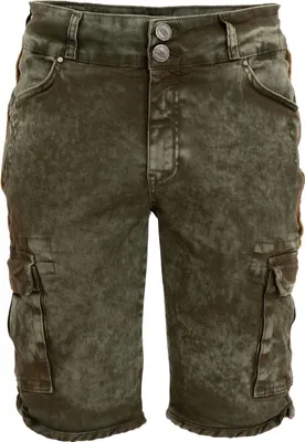 Produktbild von HECTOR CARGO Trachtenhose Army mit Trachtenknöpfen, breitem Bund und abgesetzten Nähten