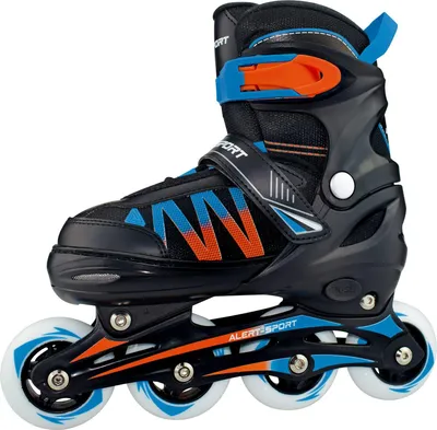 Productafbeelding van Alert inline skates, maat 39-42, blauw/oranje/zwart