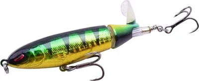 Produktbild von POPPER FLOPPER Wobbler WELS HECHT ZANDER F149 GR