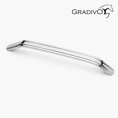 Produktbild von Möbelgriff Küchengriffe Schrankgriff Bügelgriff Schubladengriffe 517 Chrom 192 mm