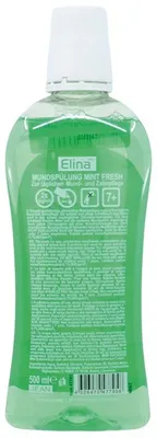 Produktbild von ELINA Zahn Mundspülung 500ml mint 3in1