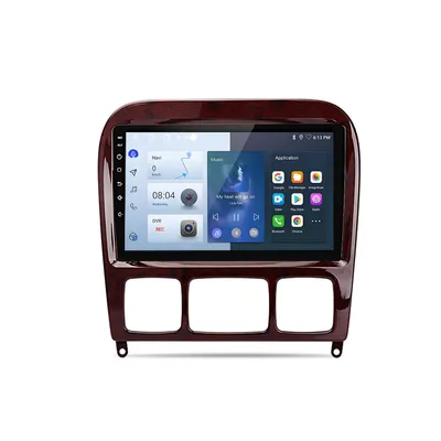 Obrázek produktu pro 9" autorádio Android13 1+32G carplay pro Mercedes Benz třídy S W220 S280 DAB+ WIFI Navi SWC GPS BT