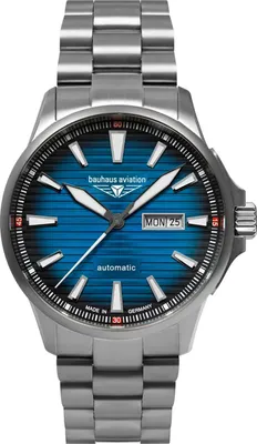 Produktbild von Bauhaus bauhaus Aviation Iron Annie 2862M3 Herren Automatikuhr