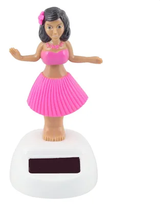 Produktbild von Wackelfigur Solar - Hula Girl - pink