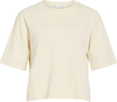 Produktbild von VILA Knit Top Kurzarm Lockerschnitt Minimaldesign Casuallook Größe: M