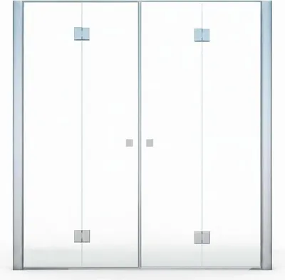 Produktbild von Glaszentrum Hagen 160x195 cm Nischentür Hera 8mm