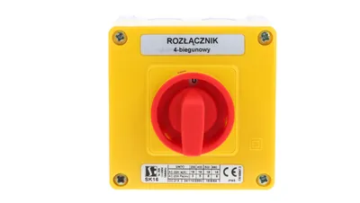 Obrázek produktu pro Vačkový spínač 0-1 4P 16A SK16-2.8210OB11ZC