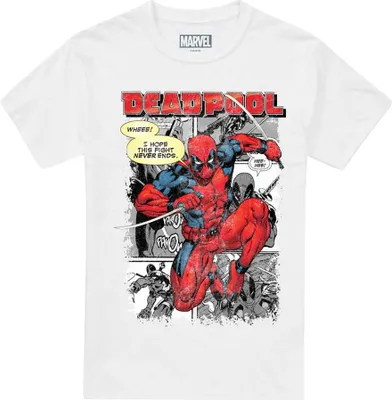 Obrázek produktu pro Deadpool - pánské tričko TV14949 (L) (Bílá)