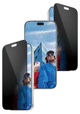 Produktbild von PanzerGlass ® 2-Way Privacy Displayschutz iPhone 2026 Pro | Ultra-Wide Fit m. EasyAligner, Apple - iPhone 2026 Pro, Trockene Anwendung, Kratzresistent, Schockresistent, Transparent, 1 Stück(e)