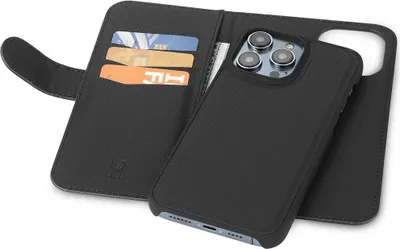 Produktbild von Wallet Case 2-in-1 für iPhone 14 - Schwarz