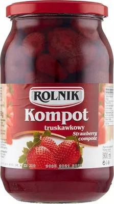 Obrázek produktu pro Rolnik Jahodový kompot 900 g