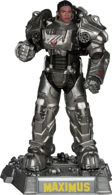 Produktbild von Fallout Movie Maniacs Actionfigur Maximus (Season 2) 17 cm