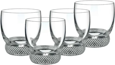 Zdjęcie produktu dla Villeroy & Boch Signature OCTAVIE szklanka do whisky 360 ml zestaw 4 sztuk - DS