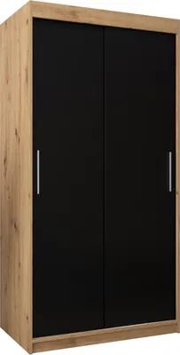 Produktbild von Kleiderschrank, Schiebetürenschrank Schlafzimmer, Schrank TOKYO 100 cm