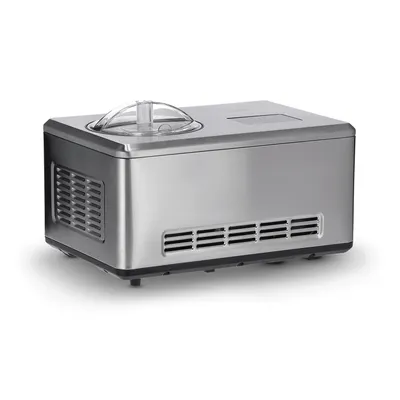 Produktbild von Eismaschine Joghurtfunktion SEVERIN EZ 7405 2in1  2.0l Fassungsvermögen EZ 7405 aus Edelstahl, gebürstetsilber Eismaschine Eismaschine Selbstkühlend Eismaschine Kompressor Eismaschine Selbstkühlend 2 Liter Eismaschine Selbstkühlend Mit Kompressor Eismaschine Mit Kompressor