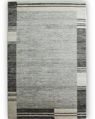 Productafbeelding van Seta Hali | Modern vloerkleed LARA - 120 cm x 170 cm - Grijs - Geometrisch design - Zacht en duurzaam