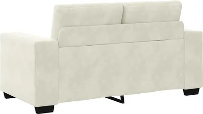 Zdjęcie produktu dla Sofa dwuosobowa Kremowy 160 cm Aksamit