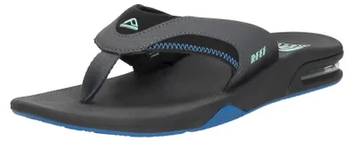 Produktbild von Reef Fanning  Teenslippers - Donkergrijs - Maat 39