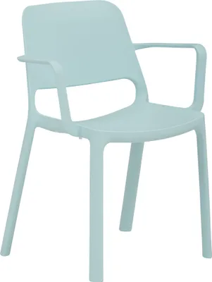 Produktbild von 4 Mayer Stapelstühle myNUKE 2051 66 hellblau Kunststoff