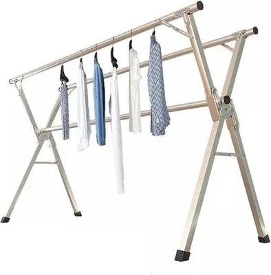 Produktbild von Famanu Trockenständer aus Edelstahl - Verstellbar und Platzsparend