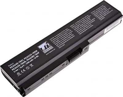 Obrázok produktu pre Batéria T6 Power pre Toshiba Satellite C660 serie, Li-Ion, 10,8 V, 5200 mAh (56 Wh), čierna
