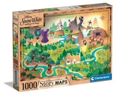 Image de Puzzle CLE 1000 StoryMaps Śnieżka 39815