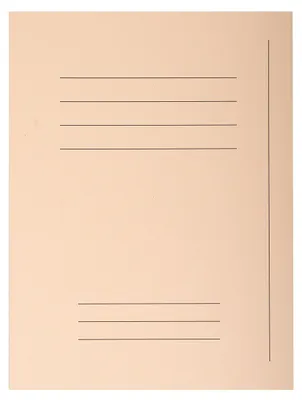 Image de Couvercle de classeur, carton recyclé, format DIN A4, couleur sable, Exacompta Foldyne Forever, boîte de 50 pièces