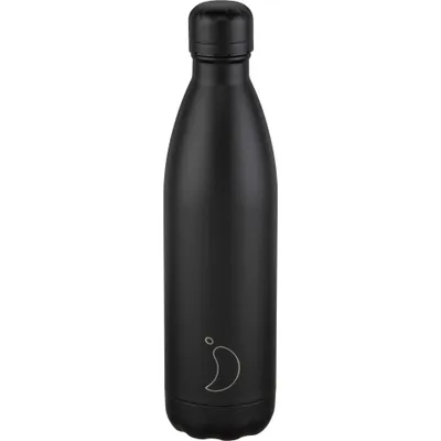 Image de Chillys Bottles : Étanche, ne fuit pas : Acier inoxydable sans BPA : Double paroi sous vide : Garde les boissons froides froides pendant plus de 24 heures, les boissons chaudes pendant 12 heures