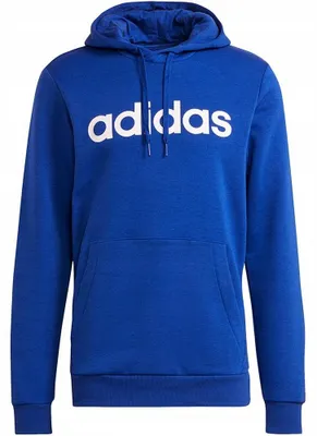 Productafbeelding van Adidas - "Essentials Linear" hoodie voor heren, model PP1376 (maat S), blauw