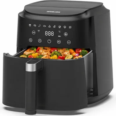 Immagine prodotto di Friggitrice ad aria XL da 6 litri, con 9 programmi e display digitale
