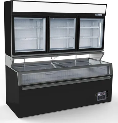 Obrázek produktu pro Combisteel 7455.2535, Stojací, Černá, 60 dB, Ventilovaný, 25 °C, R 290