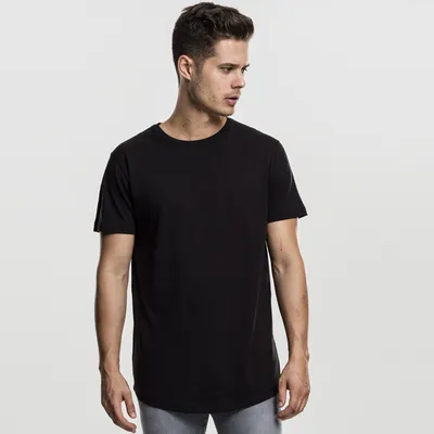 Produktbild von Urban Classics T-Shirt Herren Shaped Long Tee schwarz XL