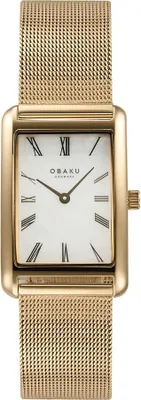 Produktbild von Uhr Obaku Women's Gold Obaku-V311LXGWMG
