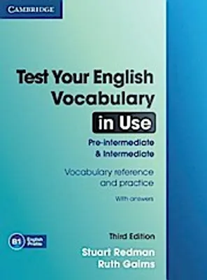 Obrázek produktu pro Test Your English Vocabulary in Use Pre-intermediate and Intermediate with Answers