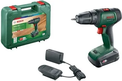 Obrázek produktu pro Akumulátorová vrtačka Bosch DIY UniversalDrill 18V včetně kufru + akumulátor 1,5 Ah