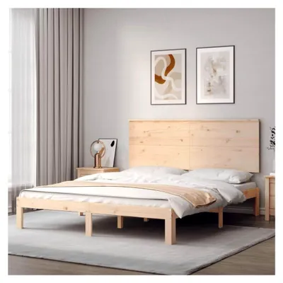 Produktbild von Bettgestell 160x200 cm aus Massivholz Kiefer