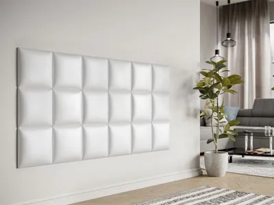 Obrázok produktu pre Čalúnený nástenný panel 30x30 PAG - biela