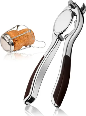 Immagine prodotto di Vacu Vin Corkscrew Apribottiglie per champagne - argento