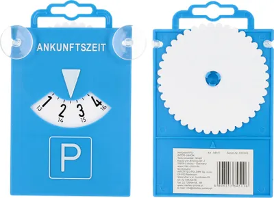 Produktbild von Unitec Parkscheibe mit Befestigungssauger