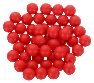 PP-Kunststoff-Lagerkugeln 10 mm rot 100 Stück