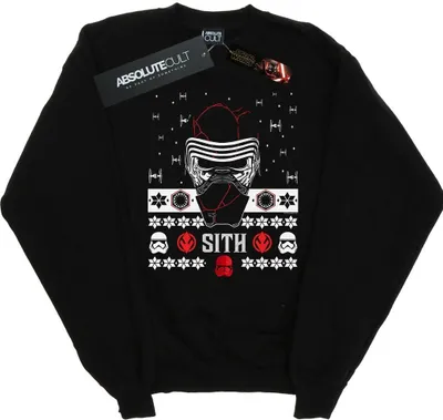 Produktbild von Star Wars - "The Rise Of Skywalker Sith" Sweatshirt für Herren BI46927 (XXL) (Schwarz)
